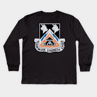 43rd Signal Battalion DUI wo Txt X 300 Kids Long Sleeve T-Shirt